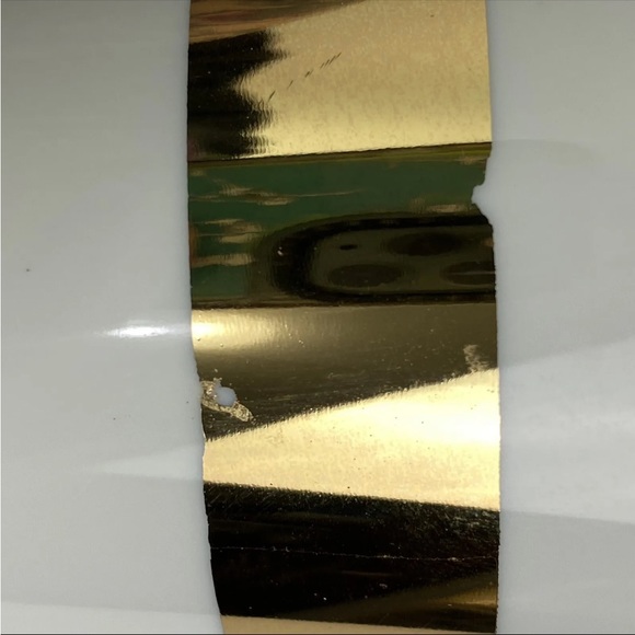 Kate Spade White Gold Striped 16oz. Thermal Mug - Picture 7 of 7